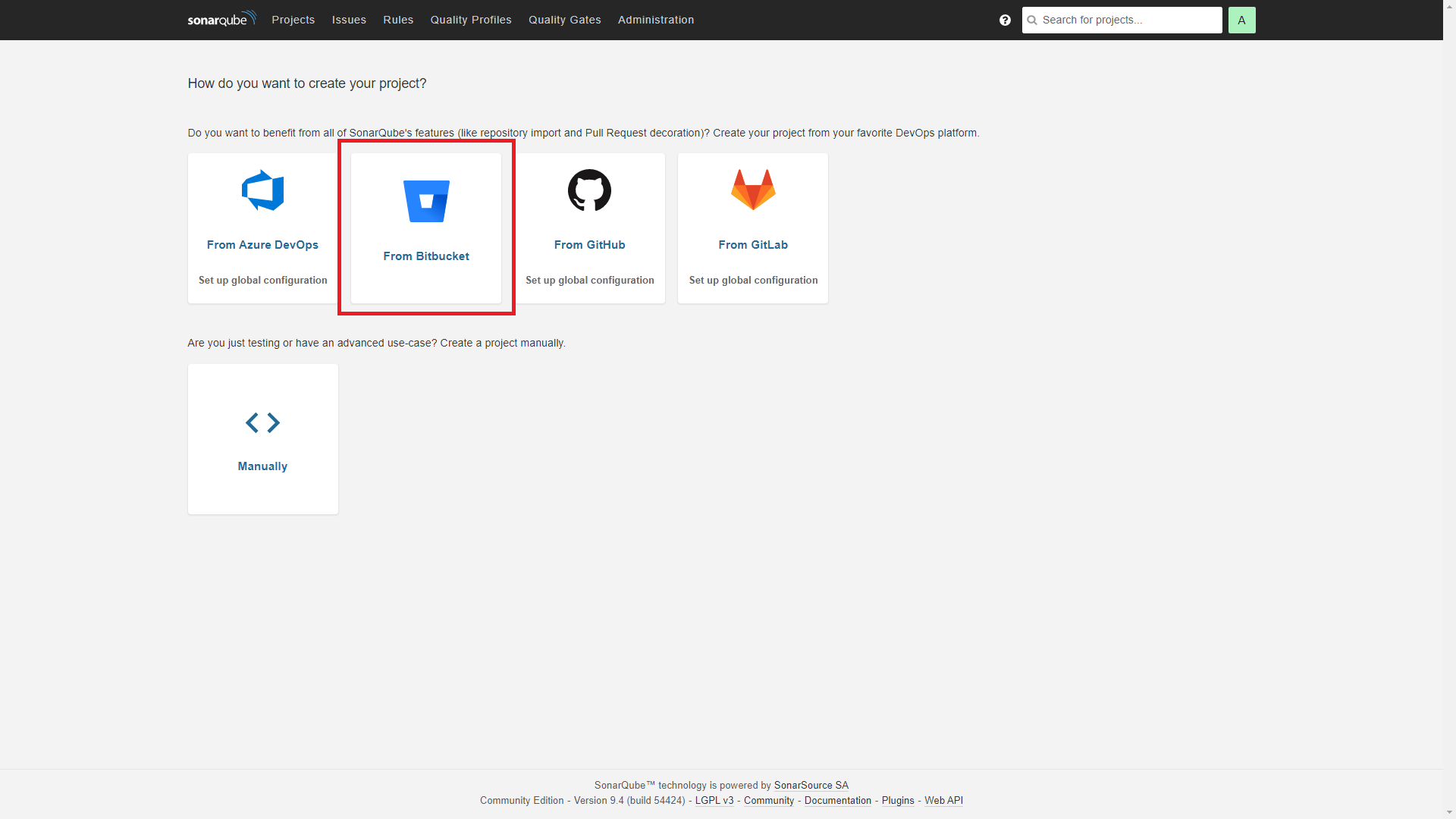CURVC DevOps > SonarQube 프로젝트 생성하기 > image2022-7-29_14-28-8.png