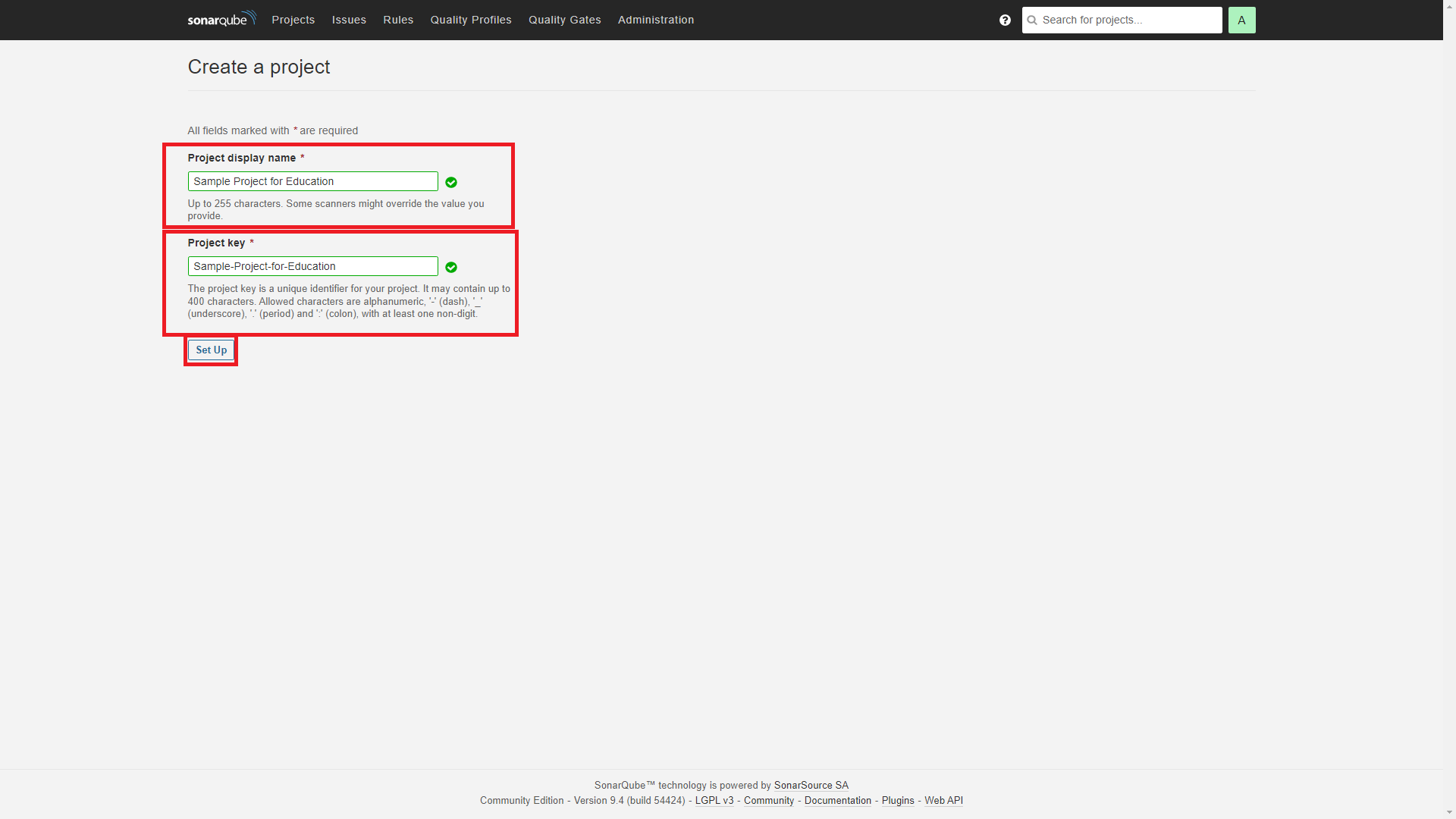 CURVC DevOps > SonarQube 프로젝트 생성하기 > image2022-7-29_14-42-58.png