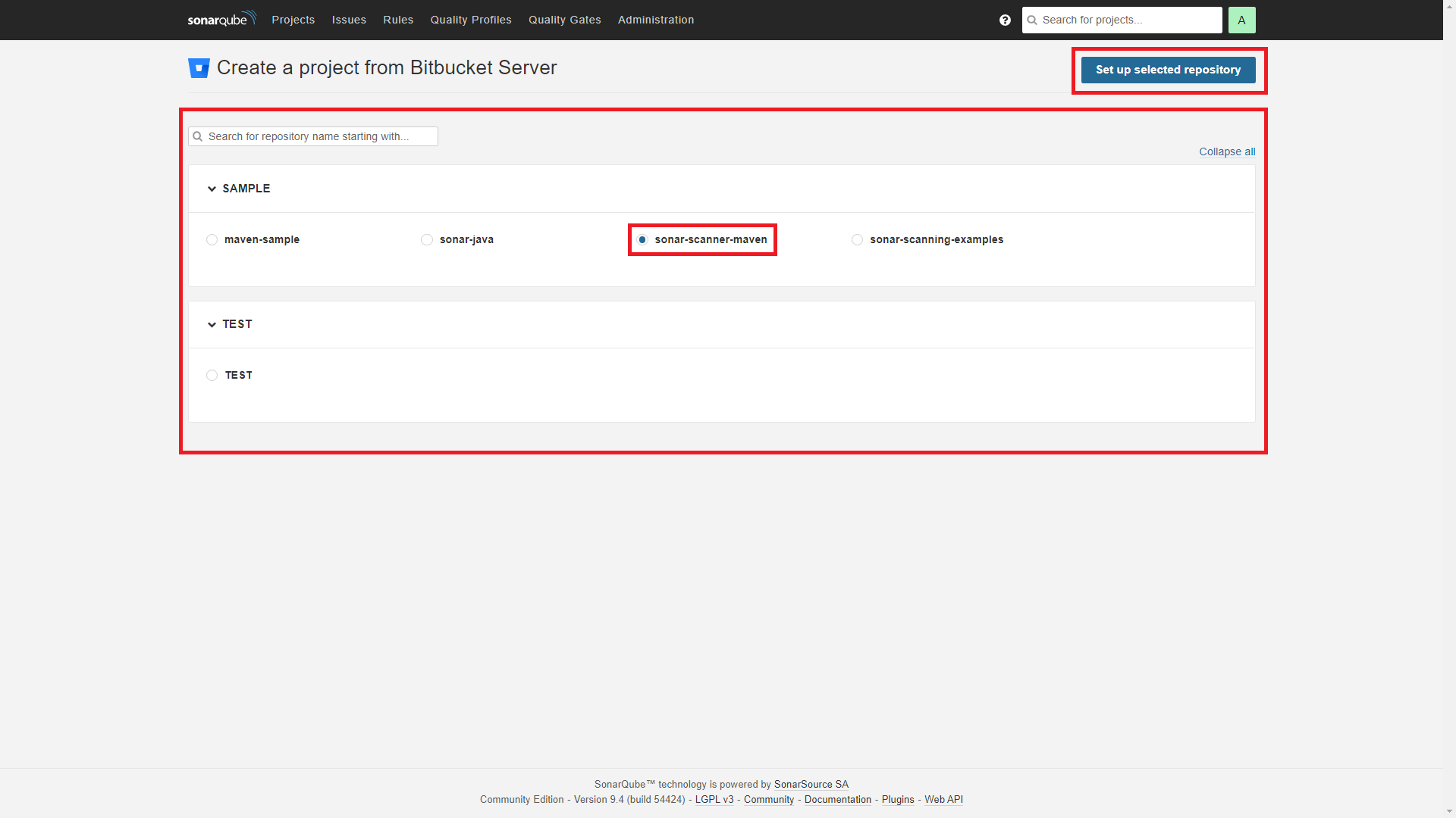 CURVC DevOps > SonarQube 프로젝트 생성하기 > image2022-7-29_14-55-30.png