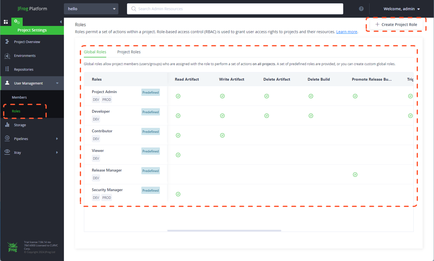 CURVC DevOps > 프로젝트와 관련된 모든 리소스를 호스팅하는 Projects 관리하기 > image-2024-8-9_9-14-50-1.png