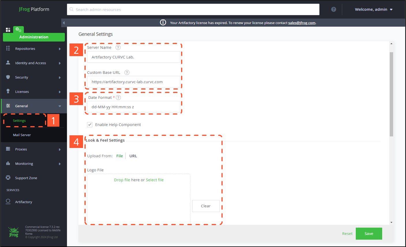 CURVC DevOps > JFrog 플랫폼 일반 설정하기 > image-2024-8-14_15-47-55-1.png