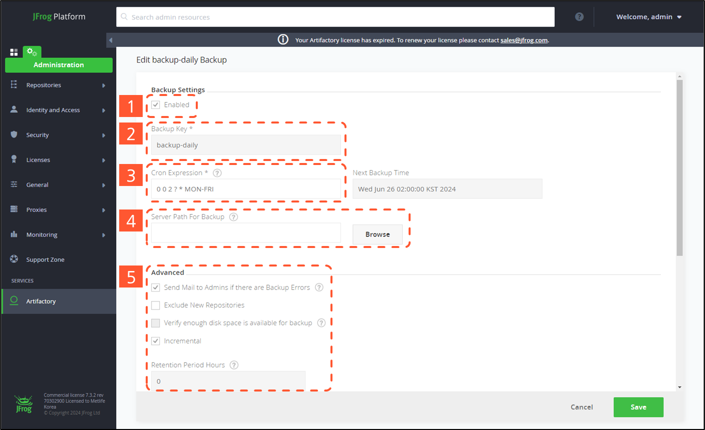 CURVC DevOps > JFrog Artifactory 자동 백업 설정하기 > image-2024-8-27_13-29-45-1.png