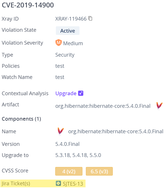 CURVC DevOps > JFrog Xray와 Jira 통합하기 > image-2024-10-2_15-57-38.png